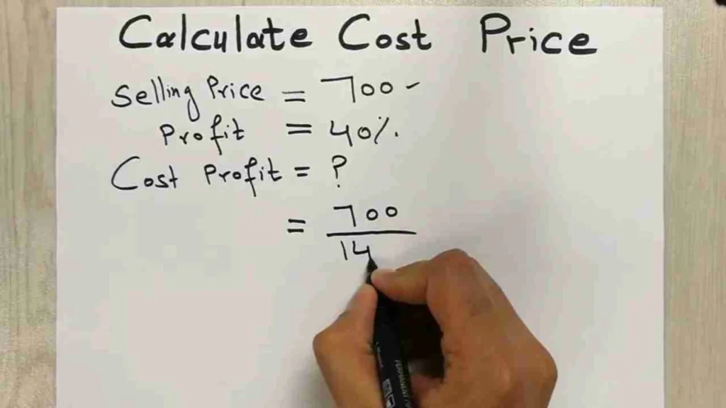 cost calculation(1)